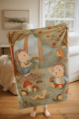 Veille sur toi ⚜ VST-CV-JAUNEPOP Ma p'tite couverte - Petits hérissons par Jaune Pop - Veille sur toi vendu par Veille sur toi