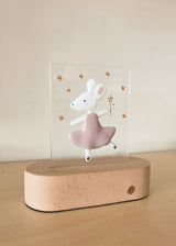 Veille sur toi ⚜ VST-LTC-014 Lampe de table complète - Anna la souris ballerine - Veille sur toi vendu par Veille sur toi