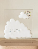 Veille sur toi ⚜ VST-LTV-012 Plaque de verre pour lampe de table - Nuage Jules - Veille sur toi vendu par Veille sur toi
