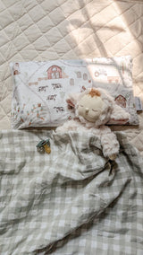 Veille sur toi VST-TO-DUO-GÉDÉON Ensemble duo taie et oreiller pour enfant - La ferme de Gédéon - Veille sur toi vendu par Veille sur toi