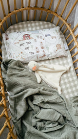 Veille sur toi VST-TO-DUO-GÉDÉON Ensemble duo taie et oreiller pour enfant - La ferme de Gédéon - Veille sur toi vendu par Veille sur toi