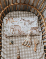 Veille sur toi VST-TO-DUO-SAVANNAH Ensemble duo taie et oreiller pour enfant - Savannah - Veille sur toi vendu par Veille sur toi