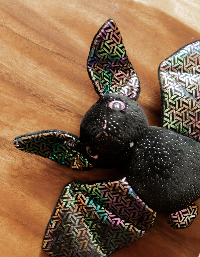 Peluche Chauve-souris irisée