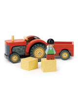 Tracteur de ferme en bois - Tender Leaf Toys