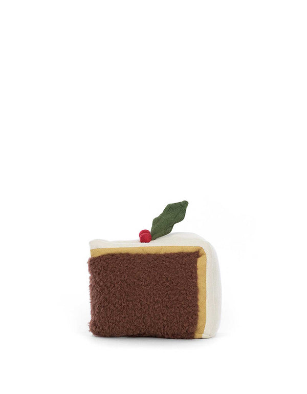 Peluche - Tranche de gâteau de Noël Amuseable - Jellycat