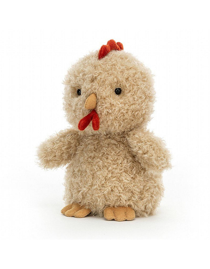 Coq sale en peluche