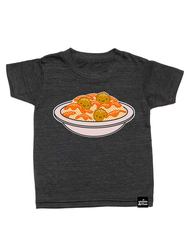 T-shirt kawaii Spaghetti - Enfant - Whistle & Flute