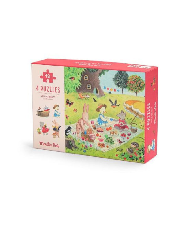 Puzzle Set of 3 - Family