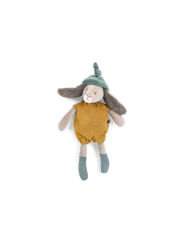 Peluche petit lapin - Ocre - Trois Petits Lapins - Moulin Roty