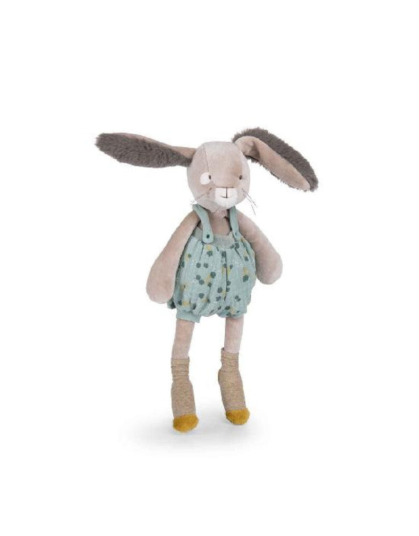 Peluche lapin - Sauge - Trois Petits Lapins - Moulin Roty