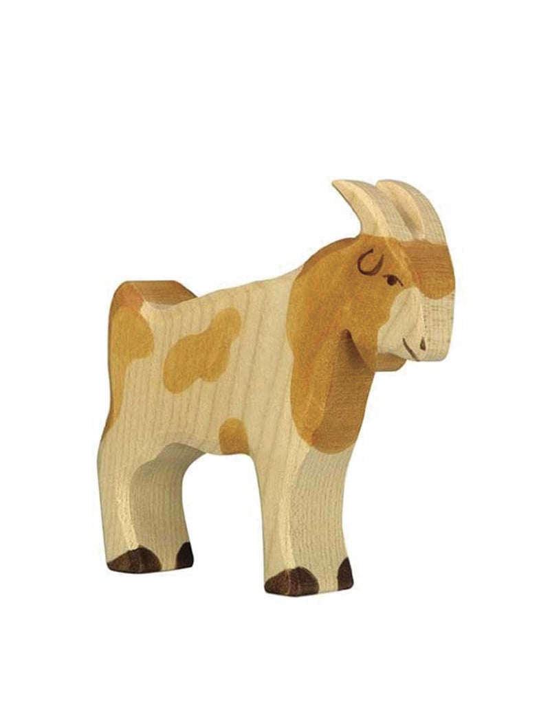 Animal en bois - Chèvre marque  Holztiger vendu par Veille sur toi