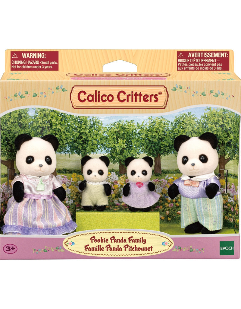 Calico Critters CF1940 Famille Panda Pookie - Calico Critters vendu par Veille sur toi