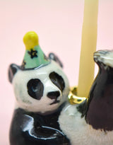 Camp Hollow caketopper-panda Porte-bougie en porcelaine - Cake Topper - Panda - Camp Hollow vendu par Veille sur toi