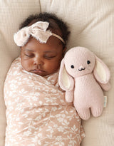 Cuddle + kind BBYBUNPK003 Peluche - Bébé lapin 7"- Rose - Cuddle + kind vendu par Veille sur toi