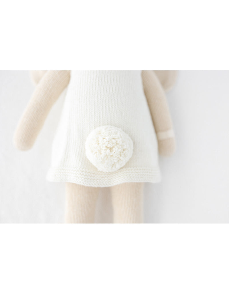 Cuddle + kind Peluche - Hannah la lapine Ivoire - Cuddle + kind vendu par Veille sur toi