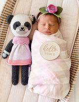 Cuddle + kind Peluche - Polly le panda - Cuddle + kind vendu par Veille sur toi