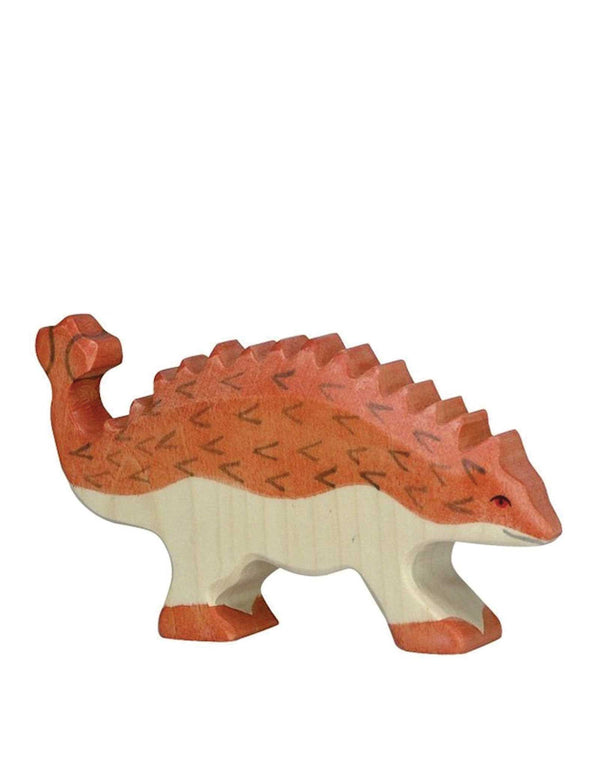 Dinosaure en bois - Ankylosaure - Holztiger marque  Holztiger vendu par Veille sur toi