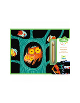 Djeco DJ00041 Cartes à gratter - Animaux à découvrir - Djeco vendu par Veille sur toi