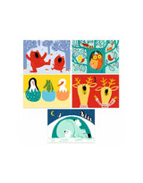 Djeco DJ00041 Cartes à gratter - Animaux à découvrir - Djeco vendu par Veille sur toi