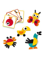 Djeco DJ06432 Jeu - Ze Geoanimo - Djeco vendu par Veille sur toi