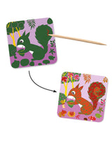 Djeco DJ09093 Cartes à gratter - Petites Bêtes  - Djeco vendu par Veille sur toi