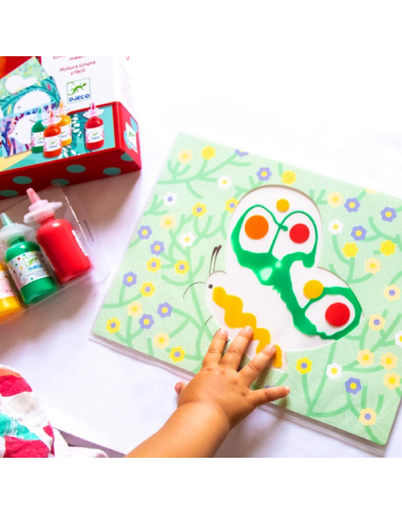 Petite barbouille - Activité de peinture propre - Djeco - Peinture pour  enfant