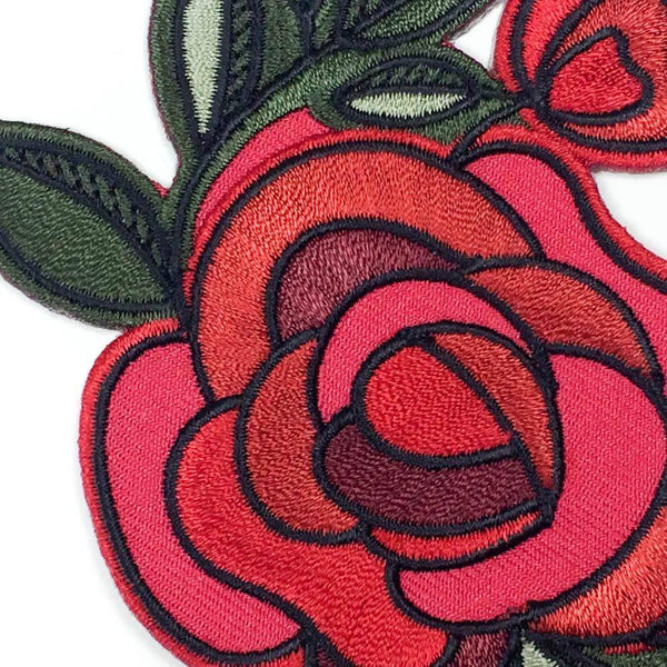 Écusson autocollant - Rose Rouge - Tattoo It Default marque  Tattoo It vendu par Veille sur toi