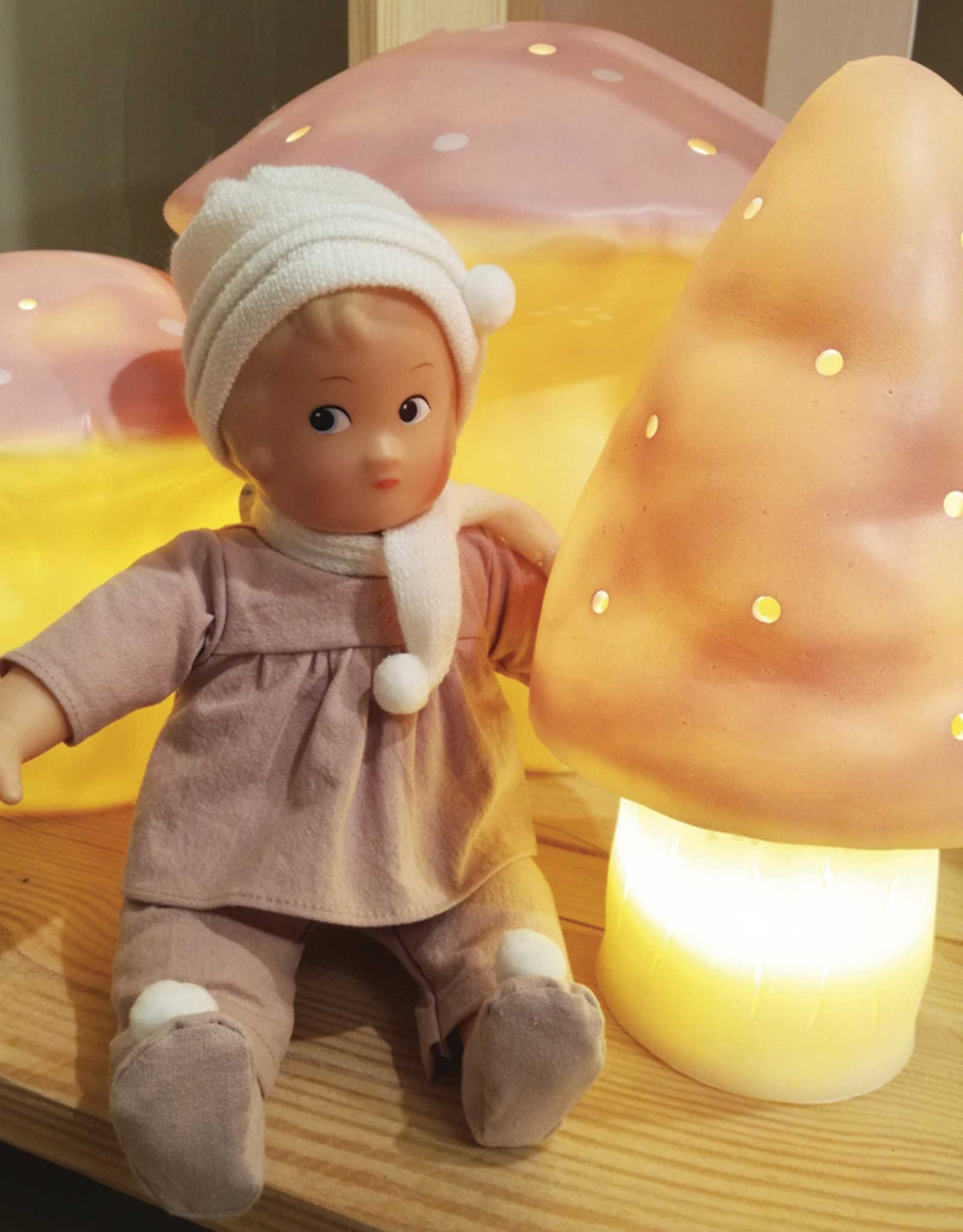 Lampe Veilleuse Champignon Doré - Egmont Toys