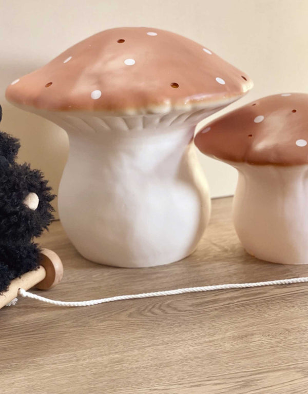 Veilleuse champignon chocolat (26 cm) : Egmont Toys