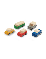 Ensemble de voitures en bois - Plan Toys marque  Plan Toys vendu par Veille sur toi