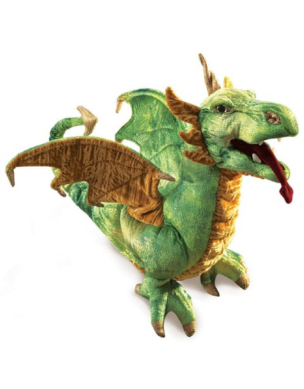 Folkmanis 2812 Marionnette - Dragon Wyvern - Folkmanis vendu par Veille sur toi