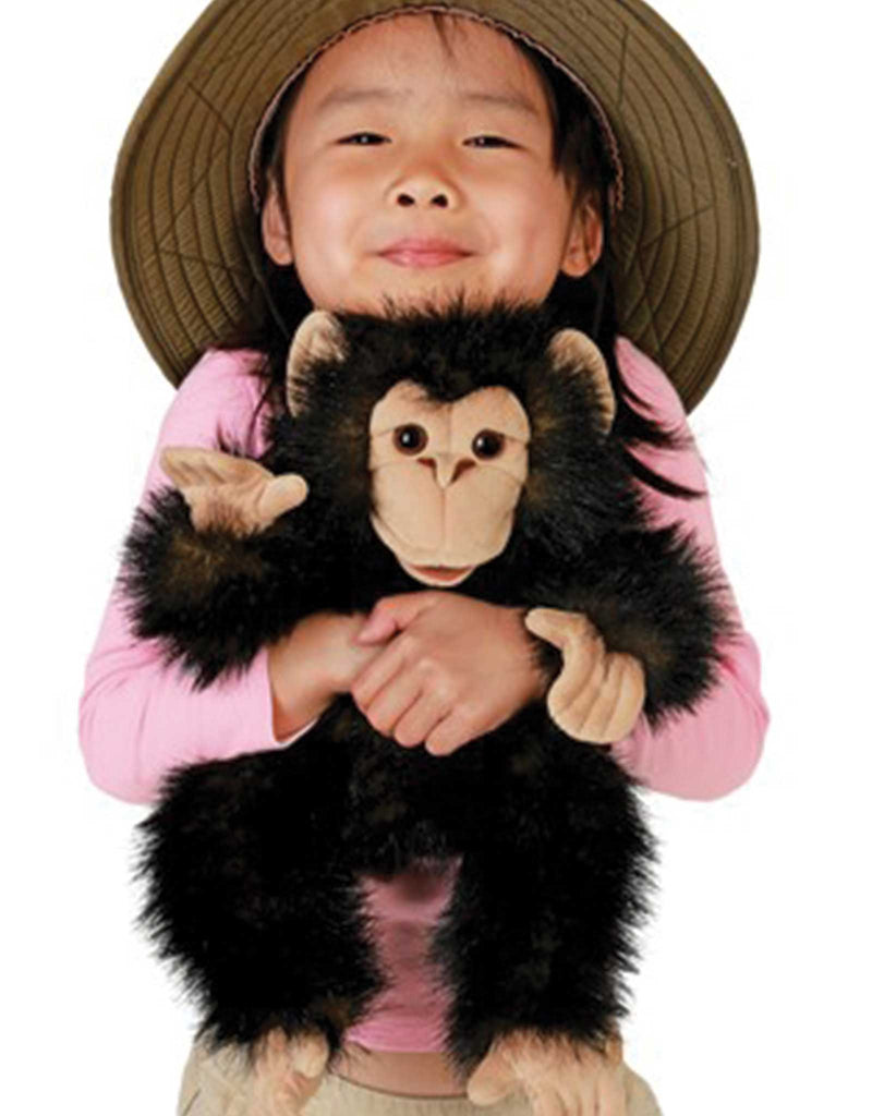 Marionnette - Bébé chimpanzé - Folkmanis – Veille sur toi