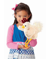 Folkmanis 3030 Marionnette - Poule Funky - Folkmanis vendu par Veille sur toi