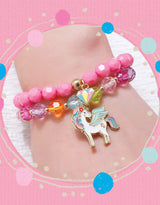 Girl Nation GN-J824B Duo de bracelets - Souhaits de licorne - Girl Nation vendu par Veille sur toi