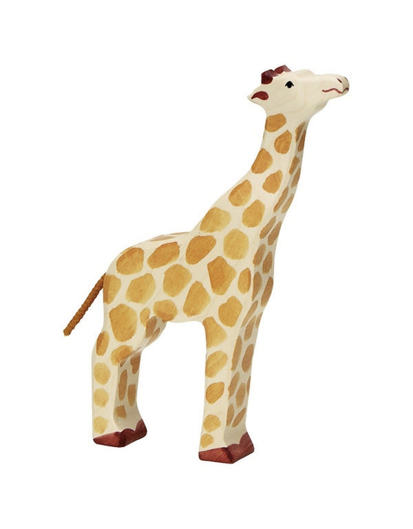 Holztiger 80155 Animal en bois - Girafe adulte tête relevée - Holztiger vendu par Veille sur toi