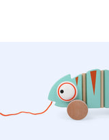 Janod 382643 Jeu à tirer - Caméléon Tropik - Janod vendu par Veille sur toi