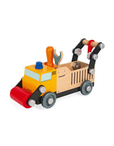 Janod J06470 Camion de chantier à construire Brick'Kids - Janod vendu par Veille sur toi