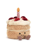 Jellycat A2BC Peluche - Gâteau d'anniversaire Amuseable - Jellycat vendu par Veille sur toi