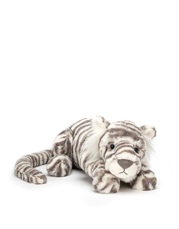 Jellycat SAC1T Peluche - Sacha le tigre des neiges - Grand - Jellycat vendu par Veille sur toi