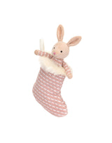 Jellycat SHIM4SB Peluche & bas de Noël - Lapin Shimmer - Jellycat vendu par Veille sur toi