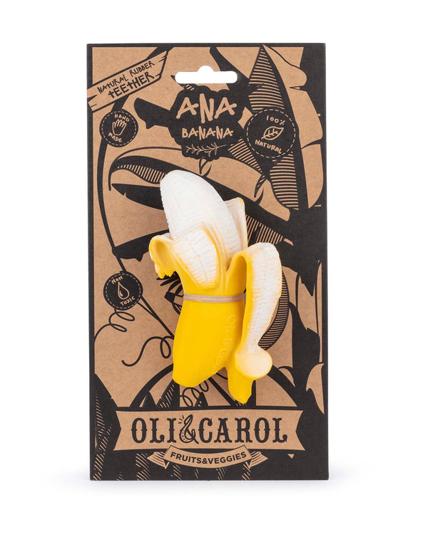 Jouet de dentition - Ana banana - Oli & Carol Default marque  Oli & Carol vendu par Veille sur toi