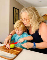 Kiddikutter KK-R Couteau pour enfant - Rouge - Kiddikutter vendu par Veille sur toi