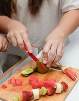 Kiddikutter KK-R Couteau pour enfant - Rouge - Kiddikutter vendu par Veille sur toi