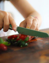 Kiddikutter KK-SG Couteau pour enfant - Vert océan - Kiddikutter vendu par Veille sur toi