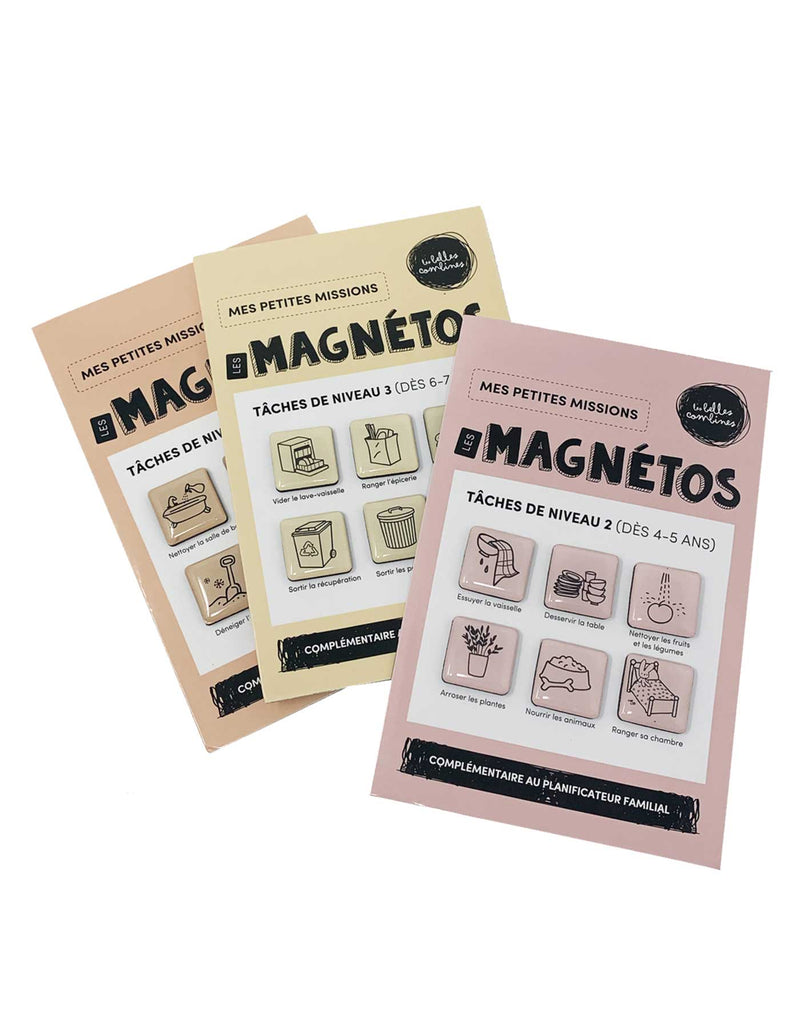 LES BELLES COMBINES Magnétos Fêtes Et Occasions - Aimants Et Jouets Magnétiques Multicolores