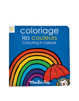 Livre coloriage les couleurs - Moulin Roty marque  Moulin Roty vendu par Veille sur toi