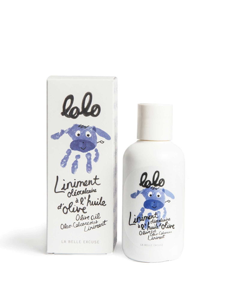 Lolo et moi LO-LINI-125 Liniment oléocalcaire à l'huile d'olive - 125 ml - Lolo et moi vendu par Veille sur toi
