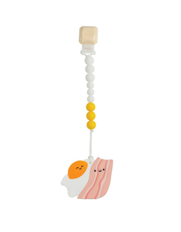 Loulou Lollipop BAESET Jouet de dentition - Oeuf & bacon - Loulou Lollipop vendu par Veille sur toi
