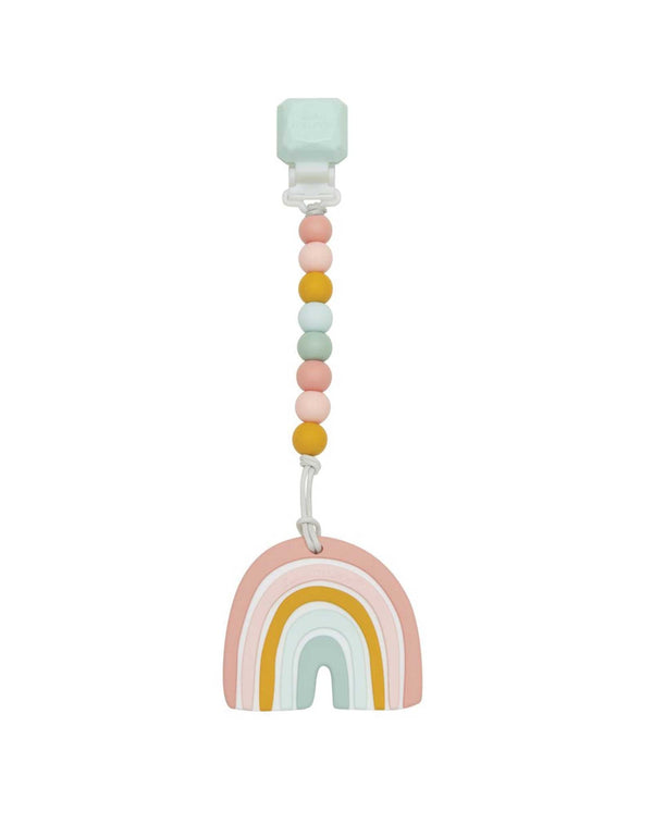 Loulou Lollipop RBPSTLSETG Jouet de dentition - Arc-en-ciel pastel - Loulou Lollipop vendu par Veille sur toi