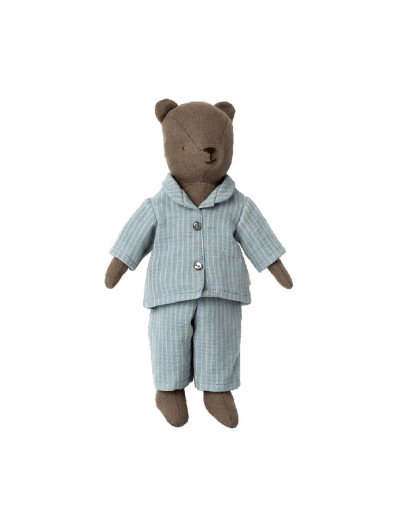 Maileg 16-1829-00 Pyjama bleu pour papa ours - Maileg vendu par Veille sur toi